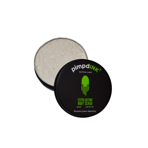 TATTOO EXFOLIATING BODY SCRUB | 100ml Tin